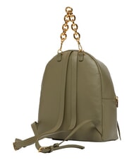 COCCINELLE FENIX Sac à dos moyen en cuir vert laurier - Sacs pour Femme - 2