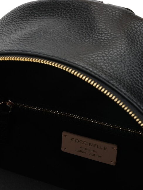 FENIX Sac à dos moyen en cuir Noir - Sacs pour Femme