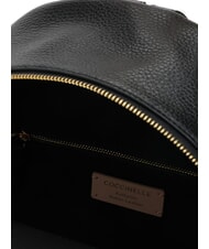 COCCINELLE FENIX Sac à dos moyen en cuir Noir - Sacs pour Femme - 6