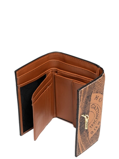 PLANETARIUM Portefeuille moyen à rabat bronzage monochrome - Portefeuilles Femme