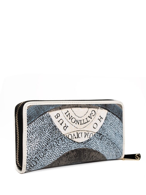 PLANETARIUM Portefeuille zippé blanc cassé - Portefeuilles Femme