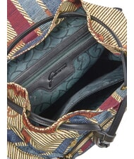 GATTINONI PLANETARIUM Sac à dos carreaux/noir - Sacs pour Femme - 3