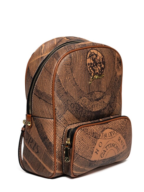 PLANETARIUM Sac à dos moyen bronzage monochrome - Sacs pour Femme