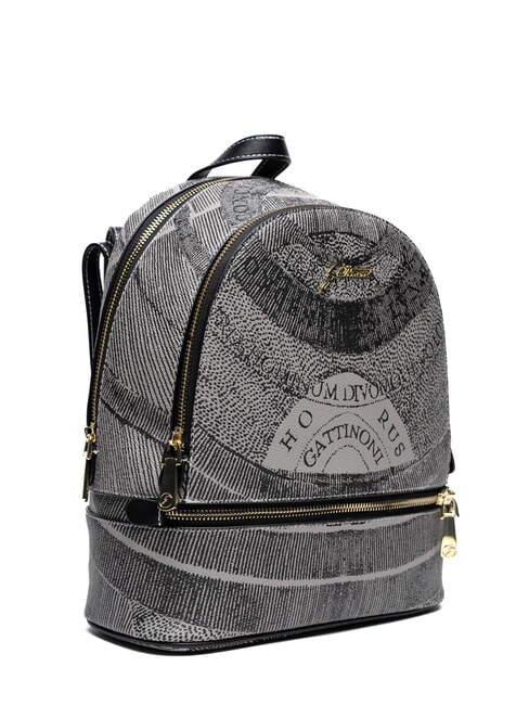 PLANETARIUM Sac à dos moyen monochrome gris clair/noir - Sacs pour Femme