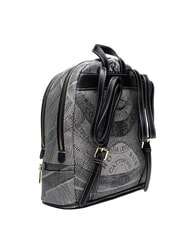 GATTINONI PLANETARIUM Sac à dos moyen monochrome gris clair/noir - Sacs pour Femme - 3