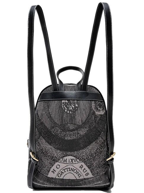 PLANETARIUM Sac à dos moyen monochrome gris clair/noir - Sacs pour Femme