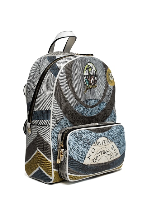 PLANETARIUM Sac à dos moyen lune/blanc - Sacs pour Femme