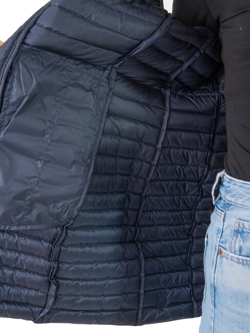 PUNKY Gilet long et léger sans manches bleu marine - Gilet femme