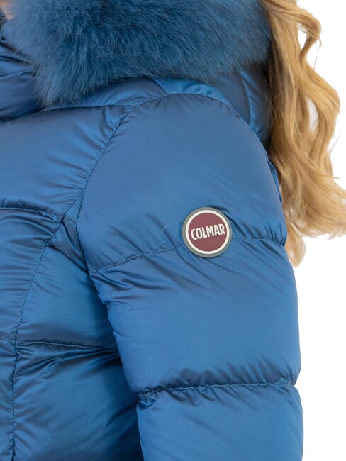 DELUXE Doudoune longue matelass&eacute;e &agrave; capuche darkoxford-darkste - Doudounes femme