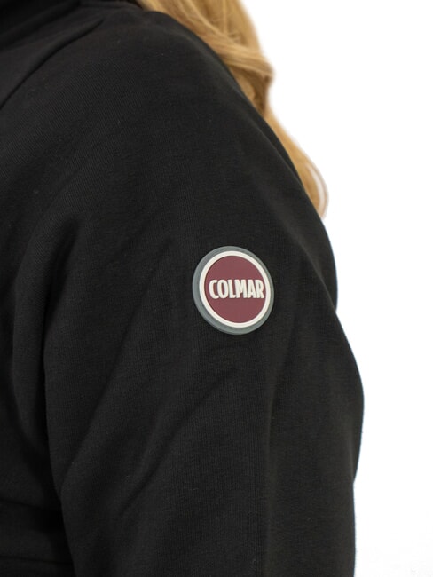 CONNECTIVE Sweat-shirt à col montant et zip intégral noir - Sweat-shirts pour femmes