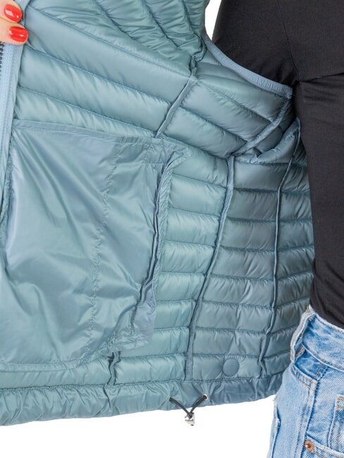 DELUXE Gilet matelassé à col montant polaire - Gilet femme