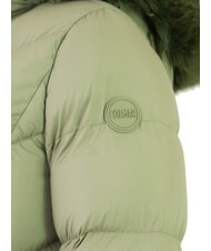 COLMAR CAPTION Doudoune longue à capuche pour femme boue - Doudounes femme - 3