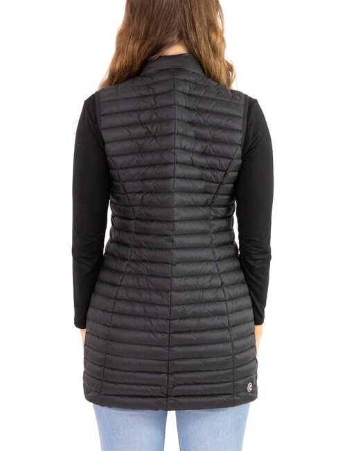 PUNKY Gilet long et léger sans manches noir - Gilet femme