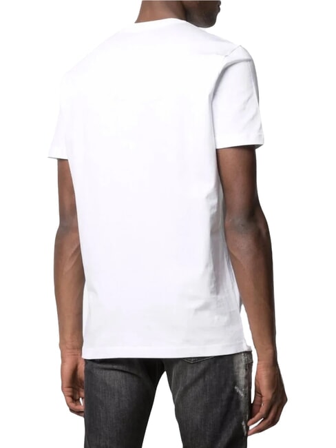 T-DIEGOR T-shirt en coton blanc - T-shirt