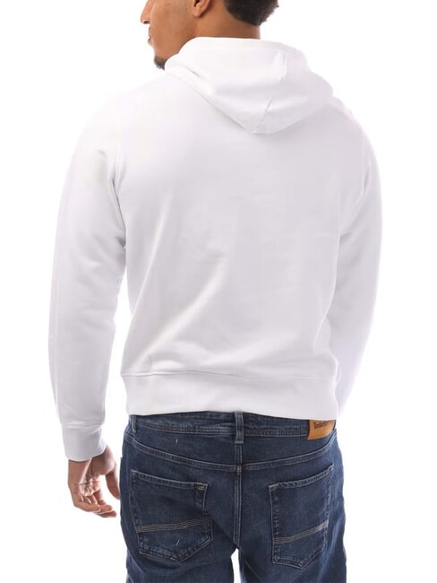 S-GINN Sweat-shirt en coton blanc - Pulls molletonn&eacute;s