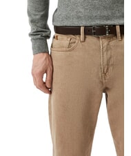 CERRUTI DOUBLE Ceinture en cuir réversible et raccourcissable noir/marron foncé - Ceintures - 5