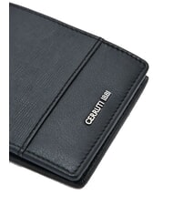 CERRUTI NADIR Portefeuille en cuir 8cc noir - Portefeuilles Homme - 4