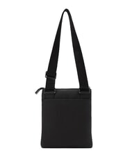 CERRUTI MADDOX Sac plat multi-poches en cuir noir - Sacs en Bandoulières pour Homme - 3