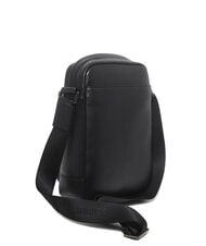 CERRUTI BRAD Sac en cuir avec poche noir - Sacs en Bandoulières pour Homme - 3
