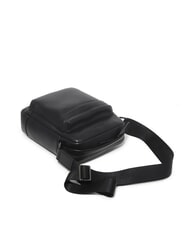 CERRUTI BRAD Sac en cuir avec poche noir - Sacs en Bandoulières pour Homme - 6