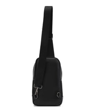 CERRUTI BRAD Sac en cuir et nylon noir - Sacs en Bandoulières pour Homme - 3