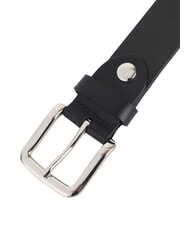 CERRUTI LOGO EMBOSSED Ceinture en cuir raccourcissable - Ceintures