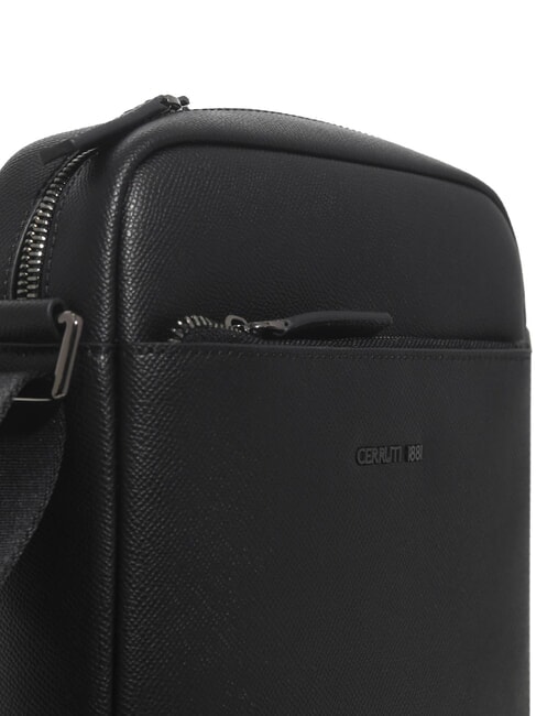 JAKE Sac en cuir noir - Sacs en Bandoulières pour Homme