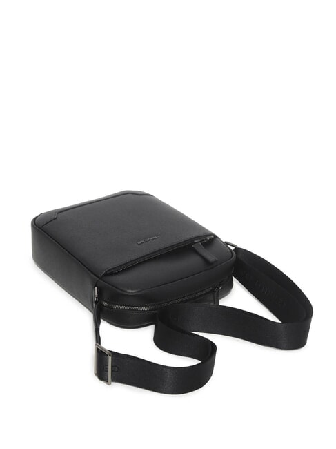 JAKE Sac en cuir noir - Sacs en Bandoulières pour Homme