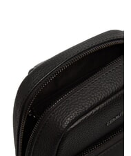 CERRUTI SCOTT Sac en cuir avec poche noir - Sacs en Bandoulières pour Homme - 5