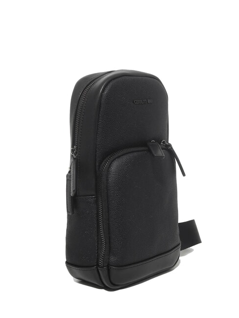 JEREMY Sac en cuir noir - Sacs en Bandoulières pour Homme
