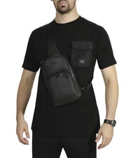 CERRUTI JEREMY Sac en cuir noir - Sacs en Bandoulières pour Homme - 5