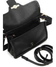 CERRUTI CERRUTIS Sac à bandoulière en cuir noir - Sacs pour Femme - 5