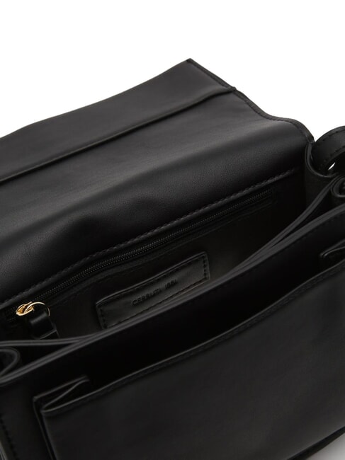 HARPER Sac à bandoulière avec rabat noir - Sacs pour Femme