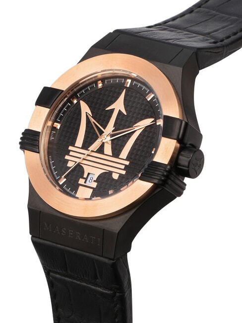 POTENZA Montre avec affichage de la date Noir - Montres