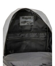 BLAUER SPLASH Sac à dos avec logo brillant, support pour ordinateur portable 15,6" argent - Sacs à dos pour ordinateur portable - 5