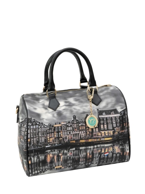 YESBAG Sac &agrave; main avec bandouli&egrave;re miroir - Sacs pour Femme