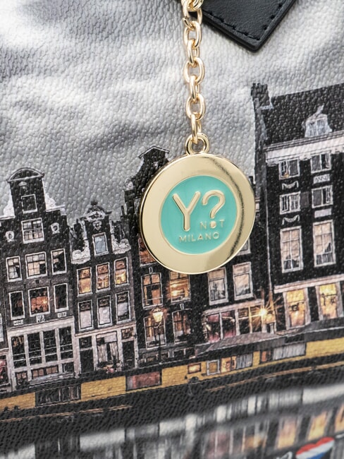 YESBAG Sac &agrave; main avec bandouli&egrave;re miroir - Sacs pour Femme