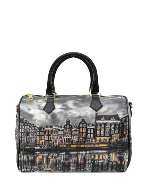 YESBAG Sac &agrave; main avec bandouli&egrave;re miroir - Sacs pour Femme