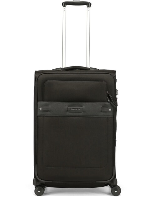 BEAUHAVEN Ensemble cabine + moyen + grand NOIR - Valises Semi-rigides