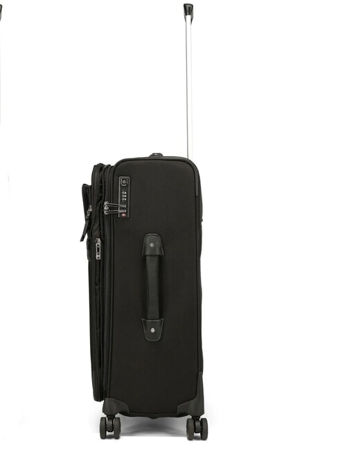 BEAUHAVEN Ensemble cabine + moyen + grand NOIR - Valises Semi-rigides