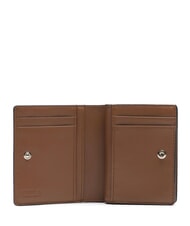 FURLA CAMELIA Portefeuille compact en cuir Cognac - Portefeuilles Femme - 2