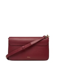 FURLA IRIDE  Sac à bandoulière en cuir CERISE d - Sacs pour Femme - 2