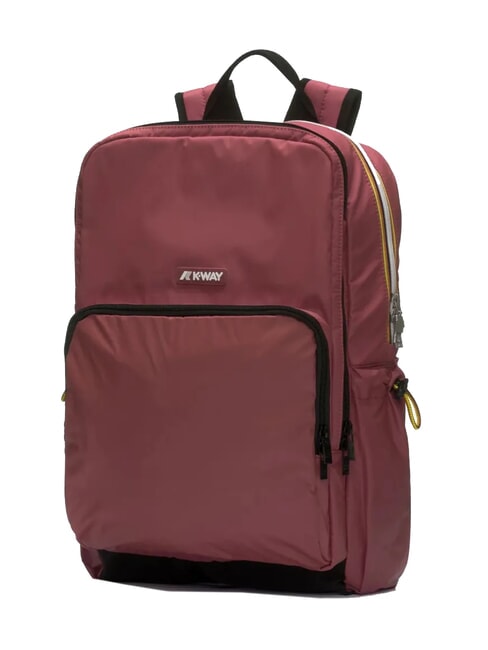 GIZY Sac à dos en nylon pour ordinateur portable 15" syrah rouge - Sacs à dos pour ordinateur portable