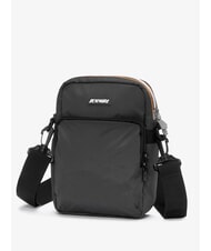 KWAY ERLOY Sac en nylon avec poche ombre grise dk - Sacs en Bandoulières pour Homme - 2