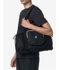 KWAY LE VRAI 4.0 JEANETTE Sac fourre-tout pliable &agrave; bandouli&egrave;re profondeur bleue - Sacs pour Femme - 5