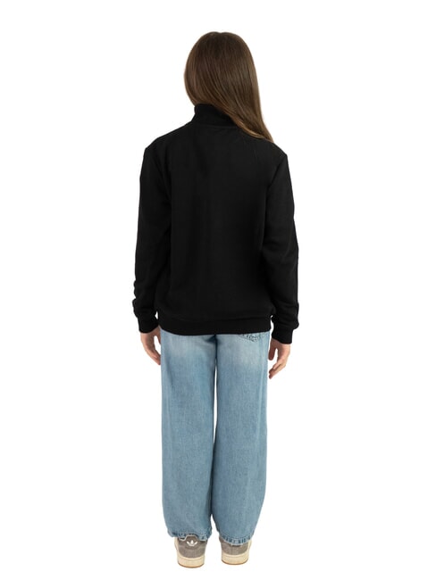 CONNECTIVE Sweat-shirt à col montant et demi-zip noir - Bébé Sweat