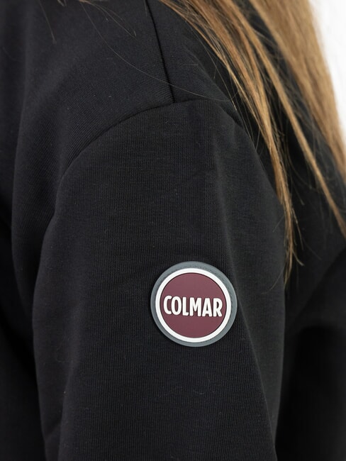 CONNECTIVE Sweat-shirt à col montant et demi-zip noir - Bébé Sweat