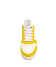 PIQUADRO TE Baskets à blocs de couleurs blanc/jaune - Chaussures unisexe - 4