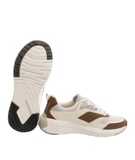 PIQUADRO RUNNING Baskets blanc/marron - Chaussures unisexe - 2