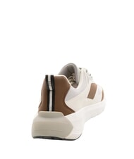 PIQUADRO RUNNING Baskets blanc/marron - Chaussures unisexe - 3